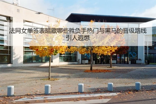 法网女单签表暗藏哪些胜负手热门与黑马的晋级路线引人遐想 - aiyouxi